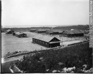 Camp de détention de Spirit Lake, district d'Abitibi, QC, 1916 (?)